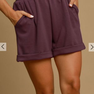 Shorts with Rolled Cuffs